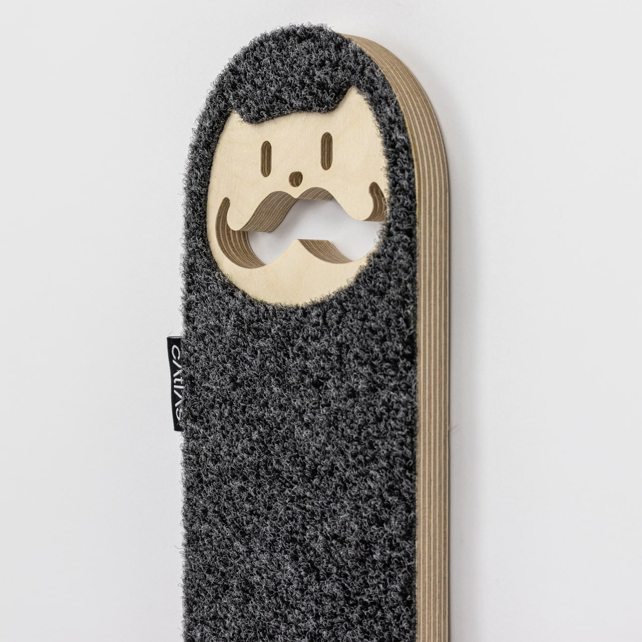 Mr Furstache Wall Mounted Scratching Pad